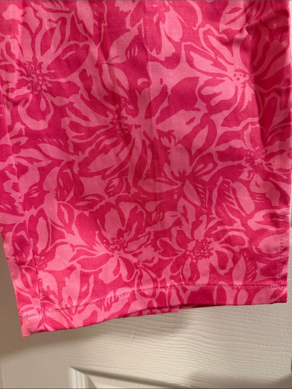 Worthington Pink Patterned Wide-Leg Pants plus size 18w vacation / report wear - Picture 4 of 8